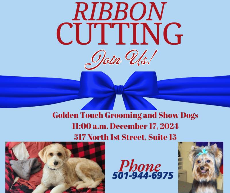 Ribbon Cutting - Golden Touch Grooming